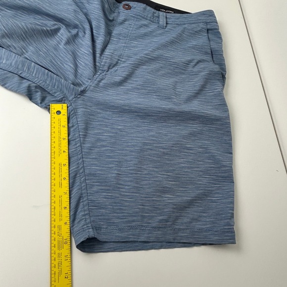 Volcom Shorts Mens 38* Surf & Turf Blue Lightweight‎ 4 Way Stretch *Flaws - Picture 12 of 14